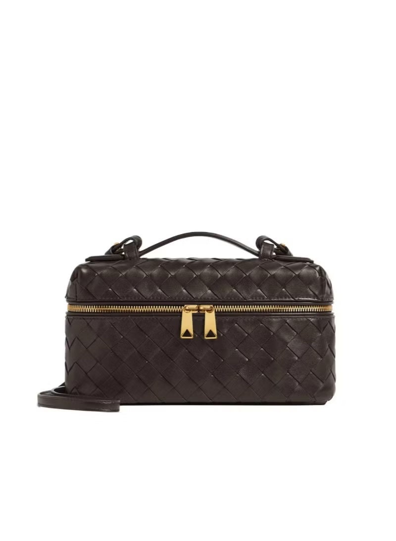 BOTTEGA Veneta Bang Vanity Case in Intrecciato Leather Bag - Image 1